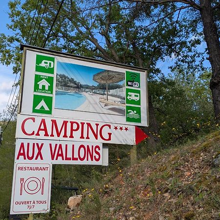 Camping Pres Du Lac De Sainte Croix Bauduen Extérieur photo