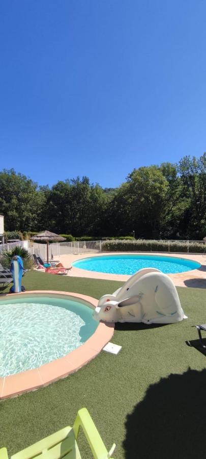 Camping Pres Du Lac De Sainte Croix Bauduen Extérieur photo